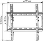 SOPORTE PARED TV TM 26" A 65" FIJO - Imagen 5
