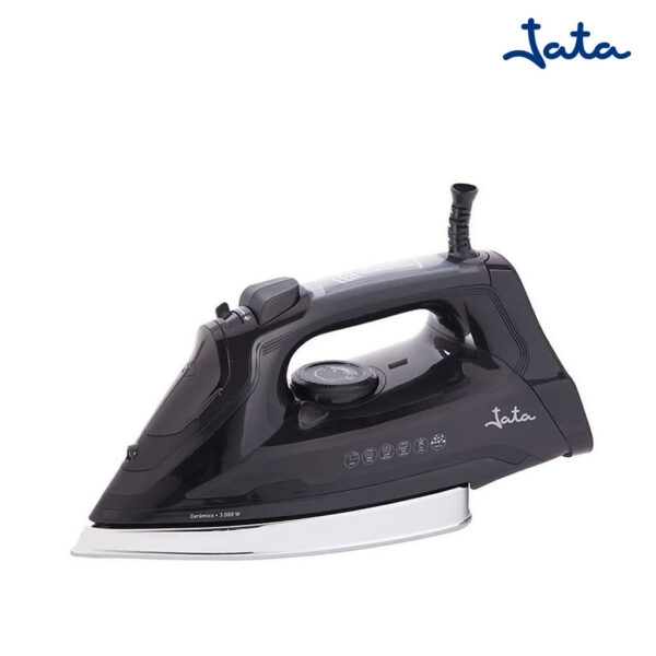 PLANCHA VAPOR JATA 3000 W CERMI NEGRA