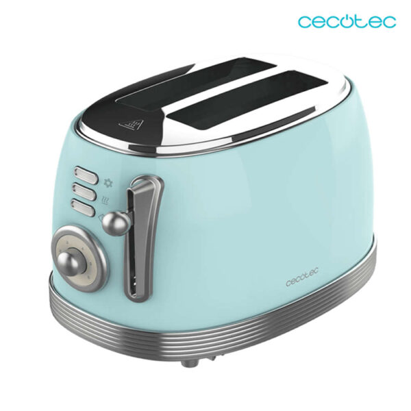 tostador vintage celeste