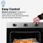 HORNO MULTIFUNCION 70L UNIVERSAL B INOX - Imagen 3