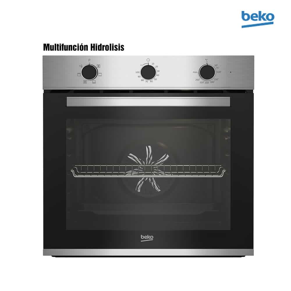 HORNO BEKO MULTIFUNCION INOX 3 MANDOS