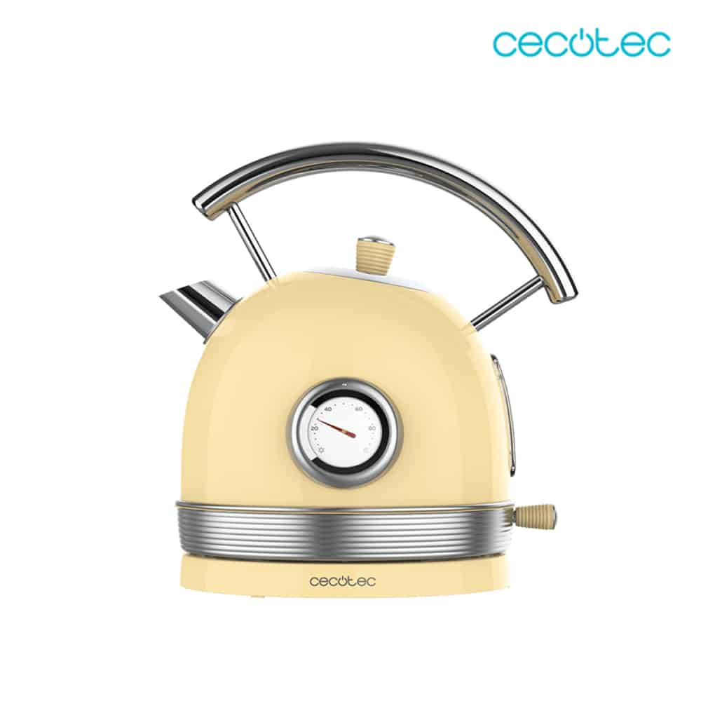 HERVIDOR CECOTEC VINTAGE YELLOW