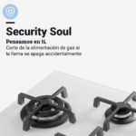 Placa de gas de cristal MAIA W-PLUS - Imagen 2