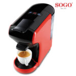 CAFETERA MULTUCAPSULA SOGO 3 EN 1 ROJA - Imagen 2
