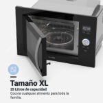 Microondas integrable 25L con Grill SPEEDYBAKE PLUS - Imagen 2