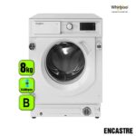 Lavadora de encastre Whirlpool 8kg