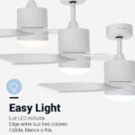 VENTILADOR TECHO UNIVERSAL BELAT 7022 BOX - UVT1368 - Imagen 4