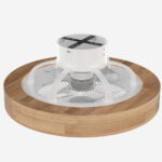 VENTILADOR TECHO UNIVERSAL B TRAMONT 6051WD MADERA RGB - Imagen 4