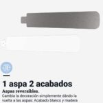 VENTILADOR TECHO UNIVERSAL B SIROCO 6052X INOX - Imagen 2