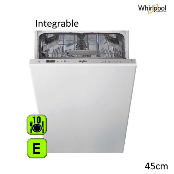 LAVAVAJILLAS ENCASTRE WHIRLPOOL 45 CM 3Âº BAN
