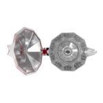 CAFETERA ALUMI ORBEGOZO 9 TAZAS ROJA - Imagen 4