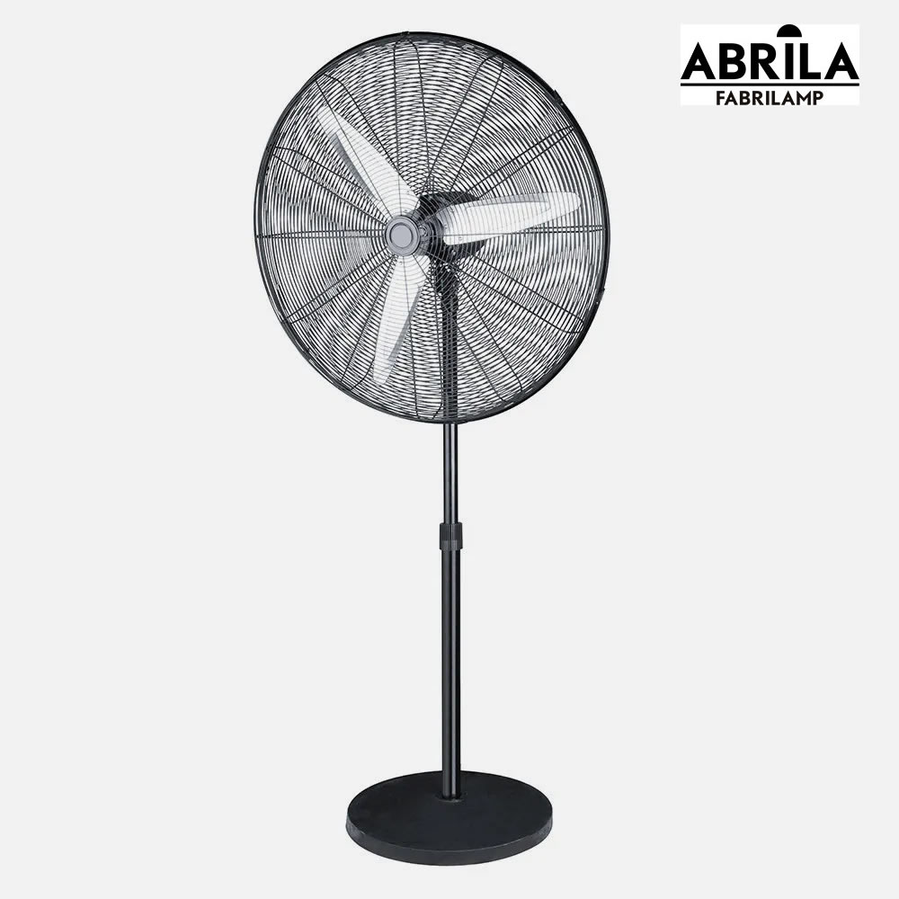 VENTILADOR PIE ABRILA ALARCON 120 W NEGRO