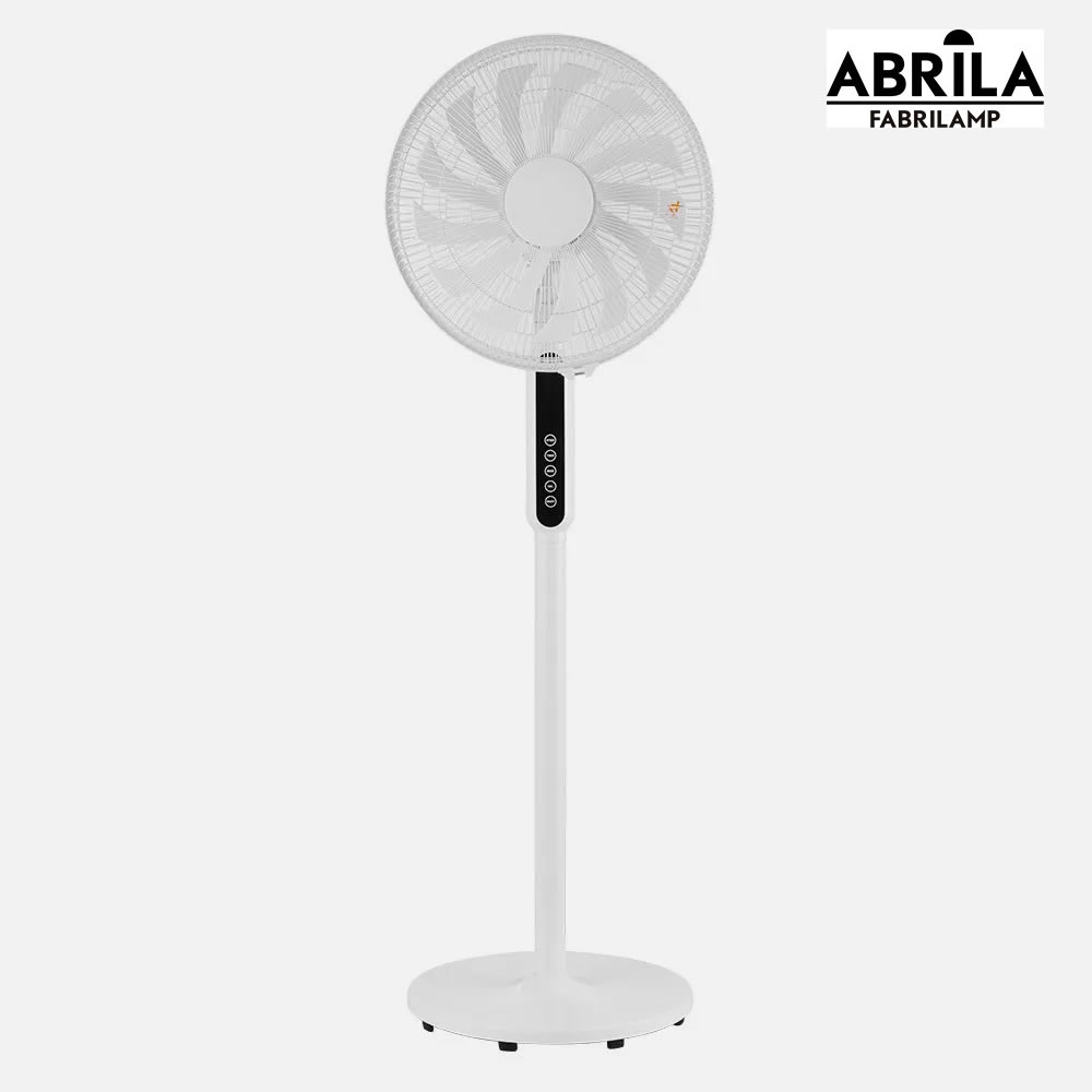 VENTILADOR PIE ABRILA 13 ASPAS BLANCO TORBELLINO