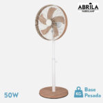 VENTILADOR PIE ABRILA ALCAÃ‘IZ BLANCO/HAYA