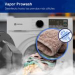 LAVADORA CORBERO 12 KG A 1400 INVERT VAPOR - Imagen 3