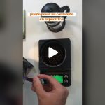 BALANZA DE COCINA TM DIGITAL 5KG  COLOR CIRUELA - Imagen 3