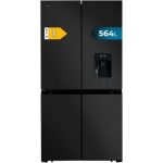 FRIGORIFICO AMERICANO CECOTEC 4 P  CoolMarket 4D 564 Dark E DISPENSA