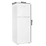 FRIGORIFICO 2.P INFINITON 172X60 NF E BLANCO
